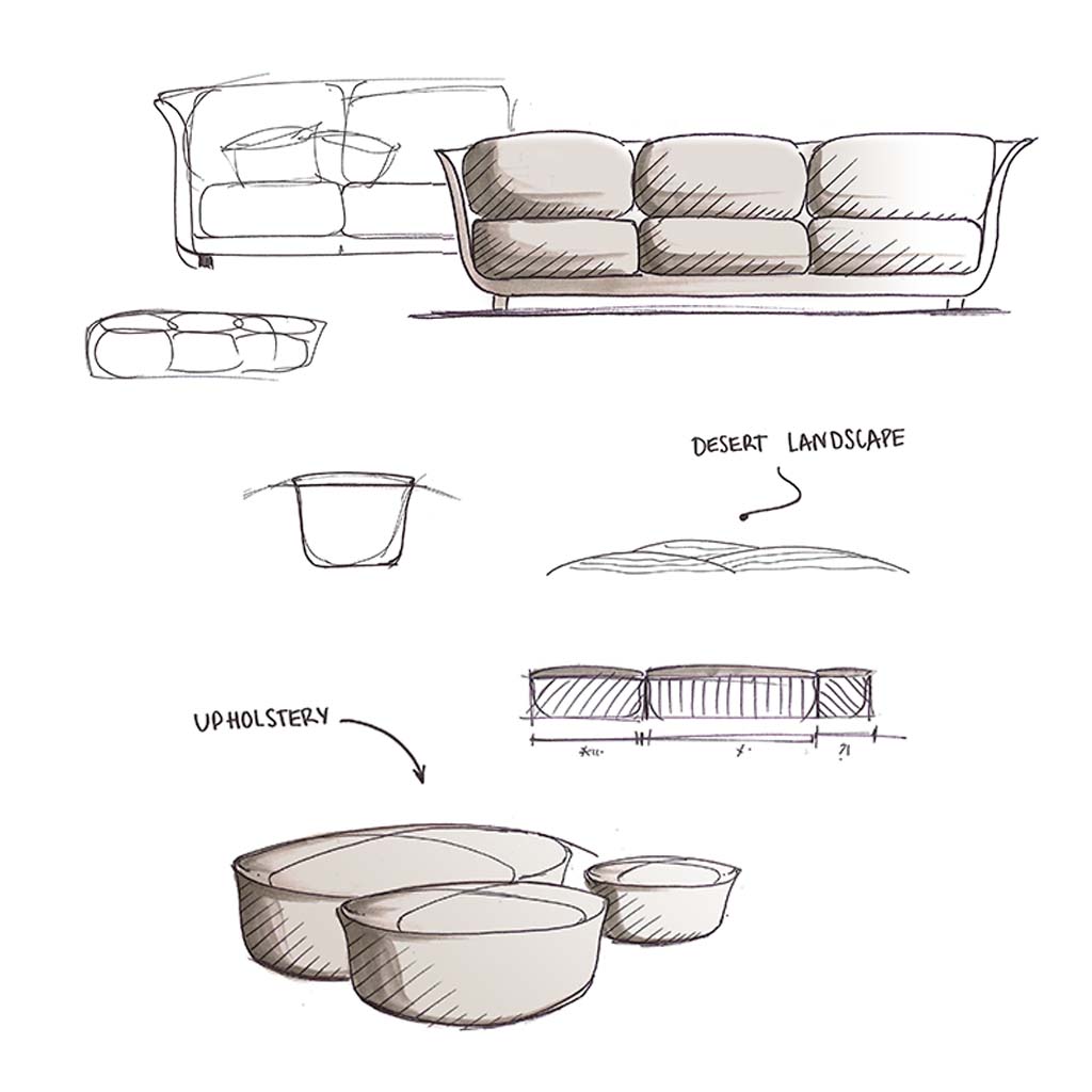 Suave sofa design Vondom