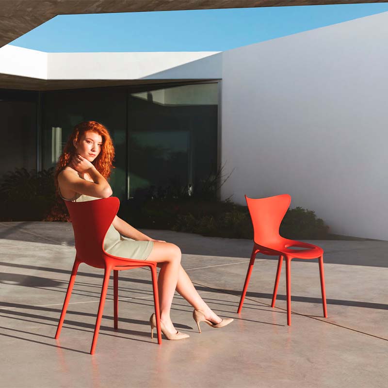 Colección de sillas Love, diseñada por Eugeni Quitllet para Vondom