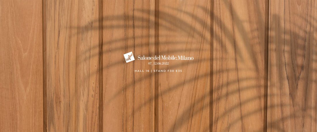 Vondom presentará sus nuevos muebles de madera en Salone del Mobile