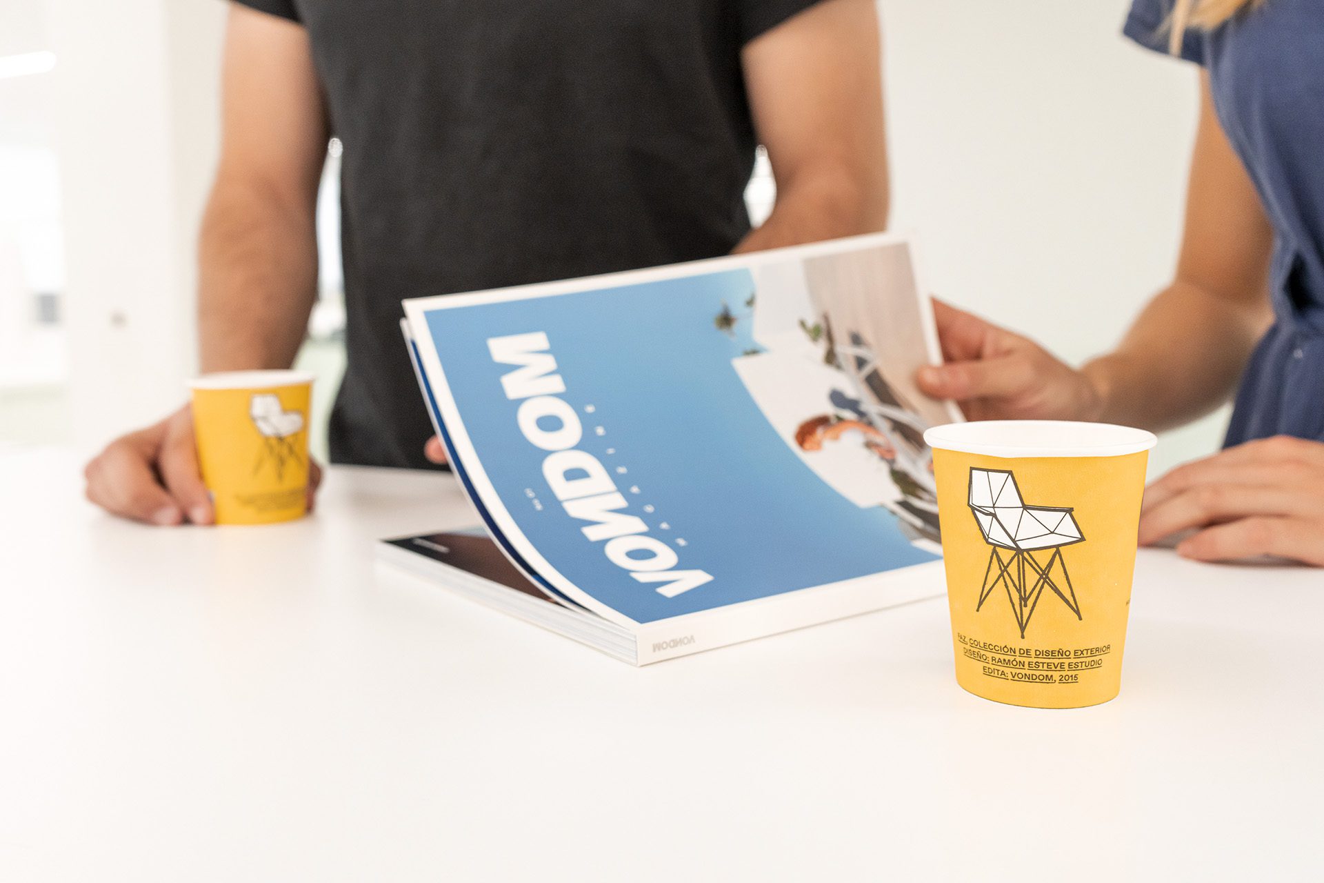 Vondom design even appears in coffee! | Vondom